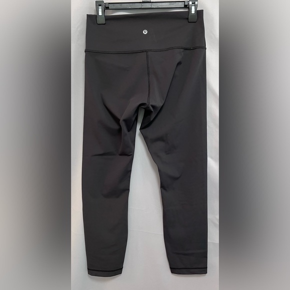 Lululemon Capri Yoga Pants Womens 10 (1X) RN106259 CA35801 Black - Picture 2 of 12